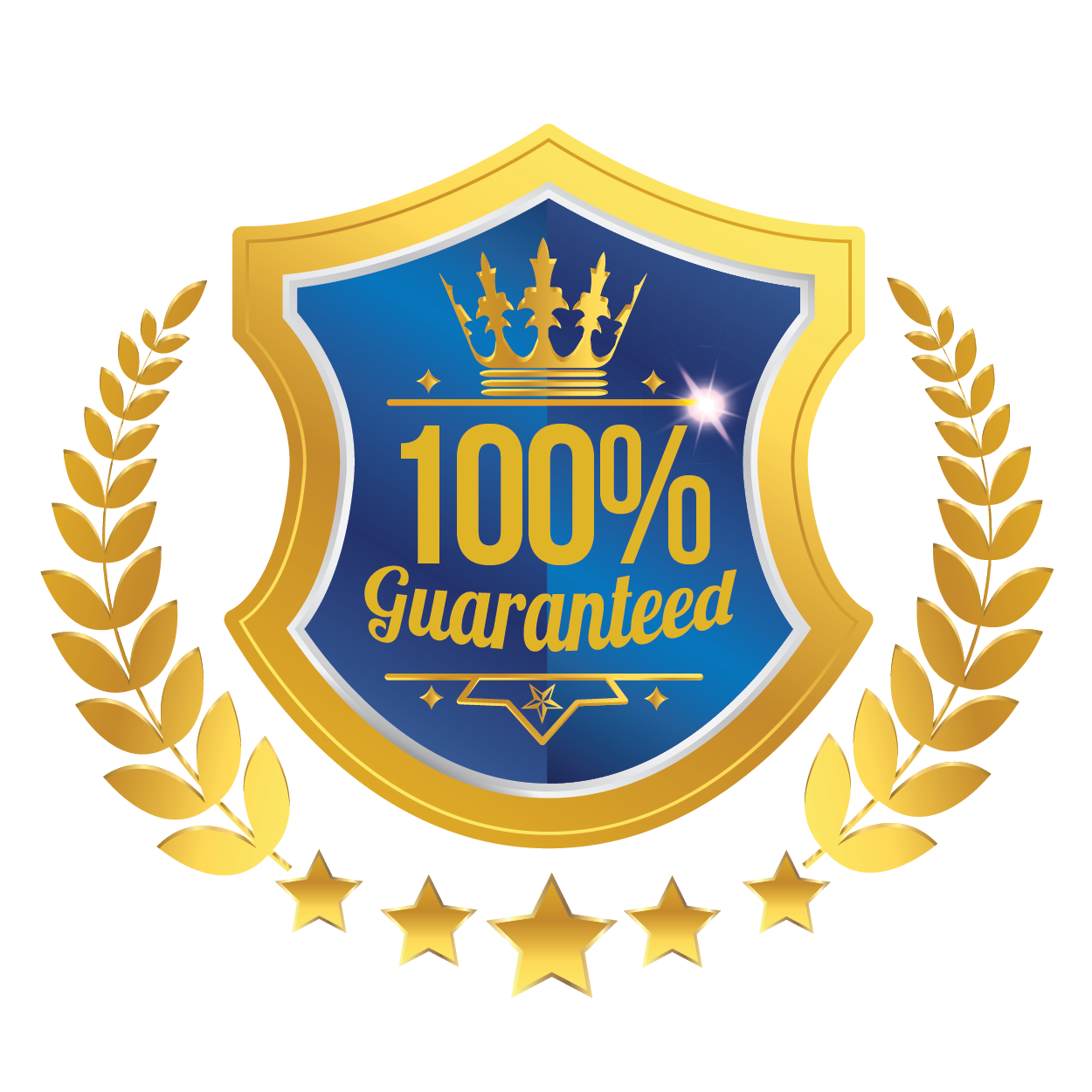 Blue Award Warranty Badges illustrator-17