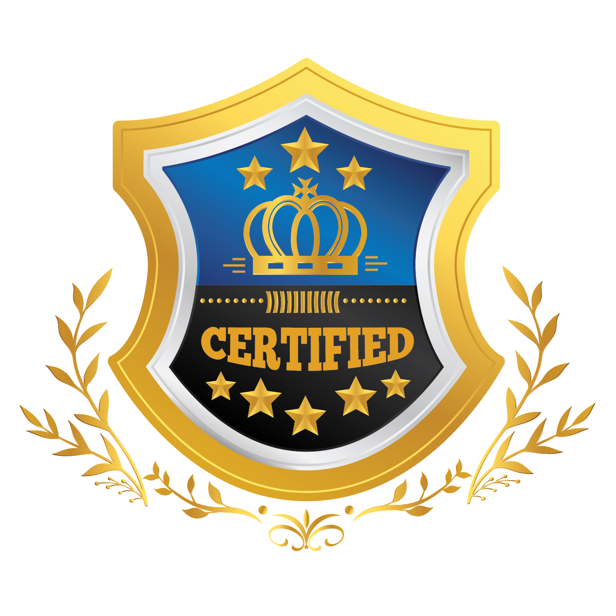 Blue Award Warranty Badges illustrator-19